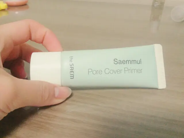 선택된 언니의파우치 리뷰 이미지 - [샘물 어린 모공 프라이머]