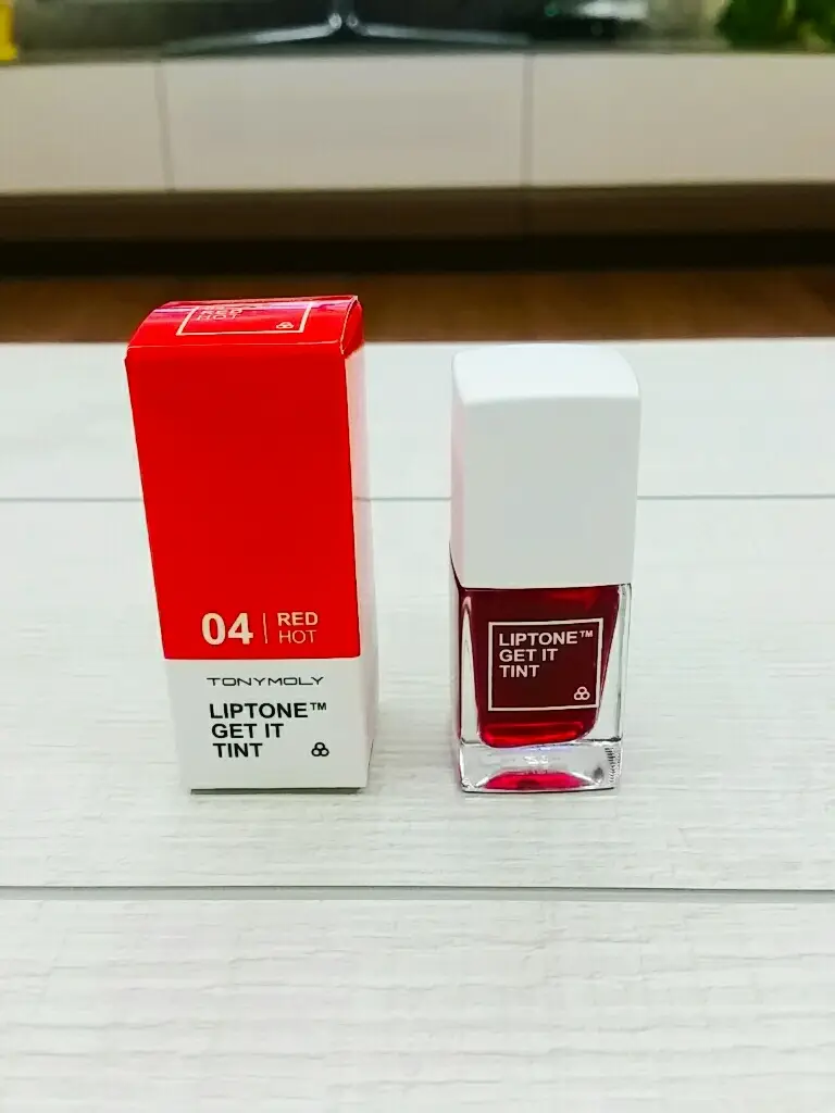 선택된 언니의파우치 리뷰 이미지 - [쿨링미 프루프 립톤 겟잇 틴트 [04 레드핫]]