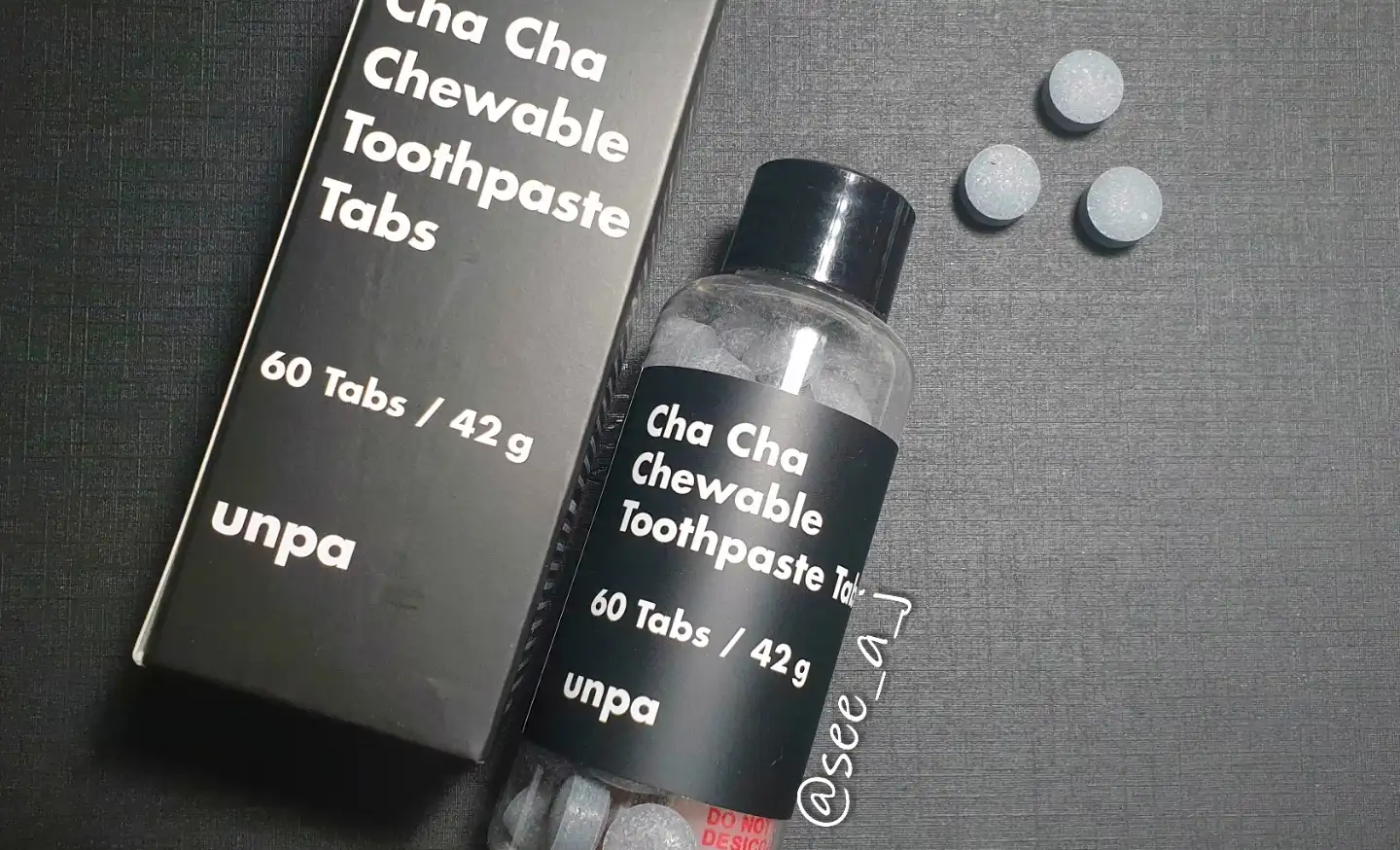 차차 츄어블 고체치약