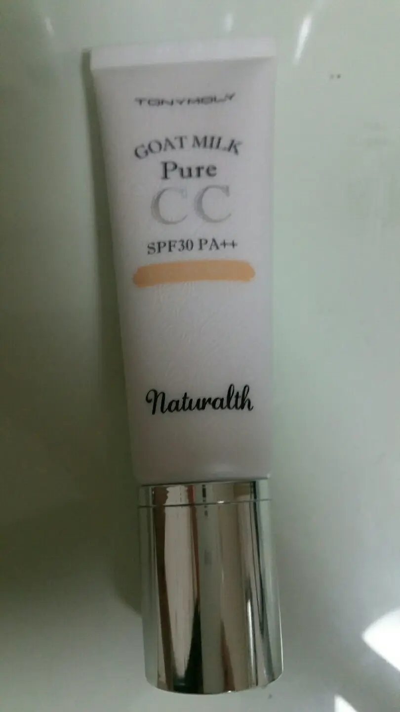 선택된 언니의파우치 리뷰 이미지 - [내추럴스 산양유 맑은 씨씨크림 SPF30 PA++ (베이지밀크)]