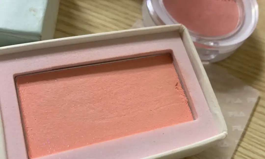 홀로그램 블러셔 [4호 트윙클 오렌지]