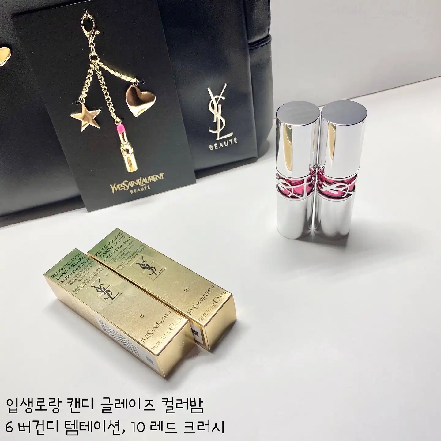 언니의파우치 리뷰 이미지 3 - [루쥬 볼륍떼 캔디 글레이즈 [6 버건디 템테이션]]