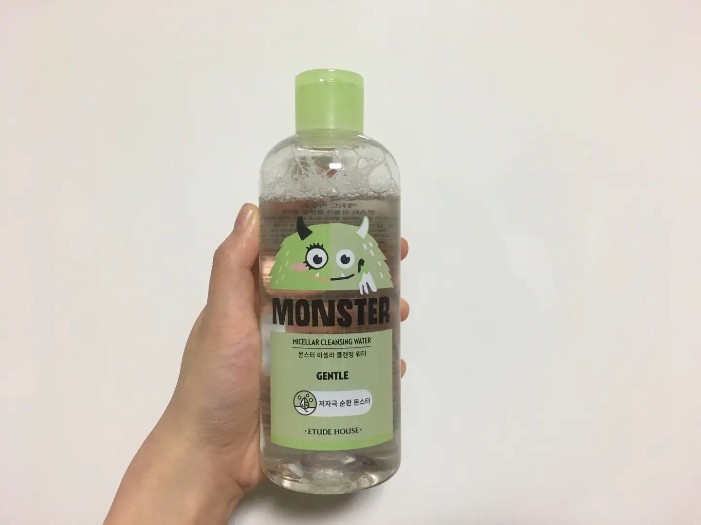 선택된 언니의파우치 리뷰 이미지 - [몬스터 미셀라 클렌징 워터]