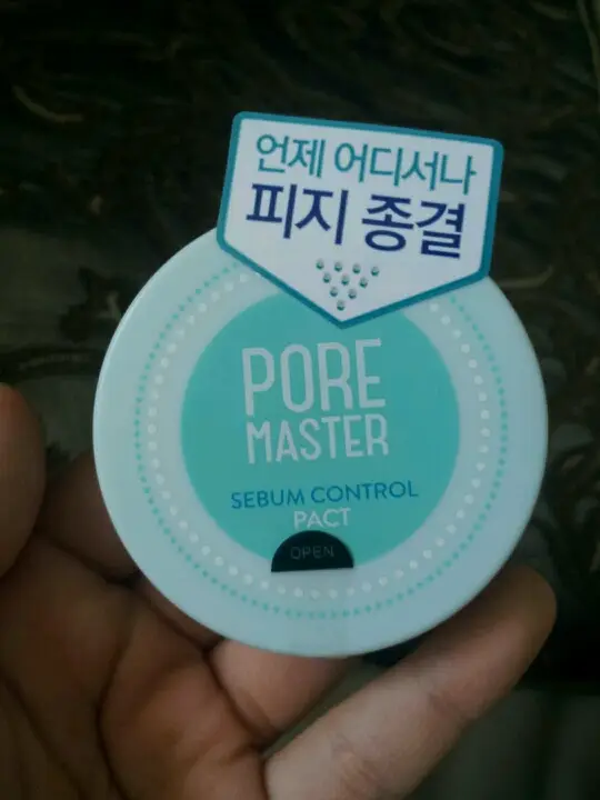 선택된 언니의파우치 리뷰 이미지 - [포어 마스터 세범 컨트롤 파우더]