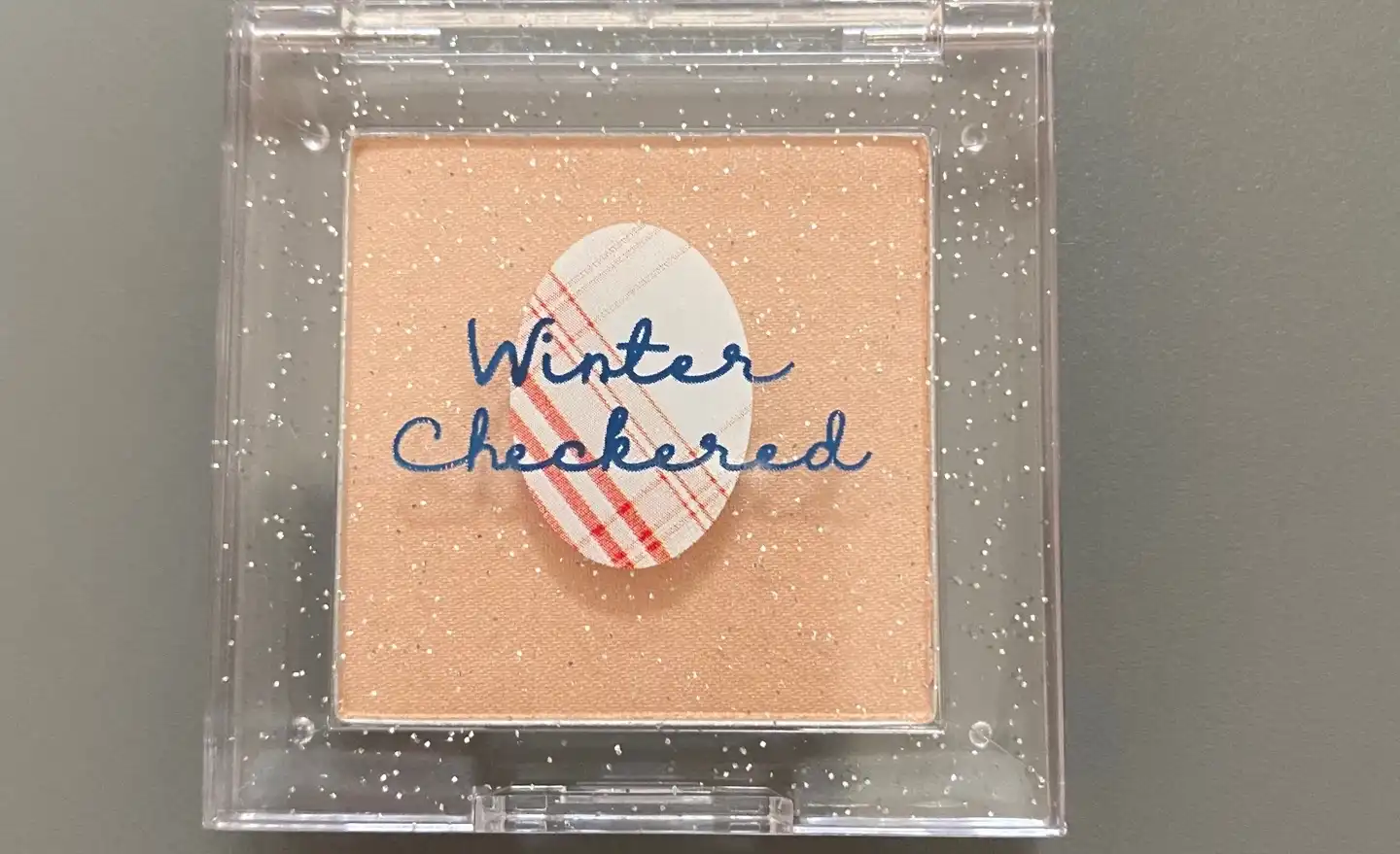 윈터 체크 하이라이터 [샴페인]