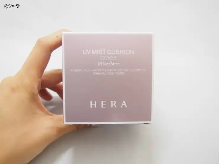 언니의파우치 리뷰 이미지 2 - [UV 미스트 쿠션 [C21호 쿨 바닐라 커버]]