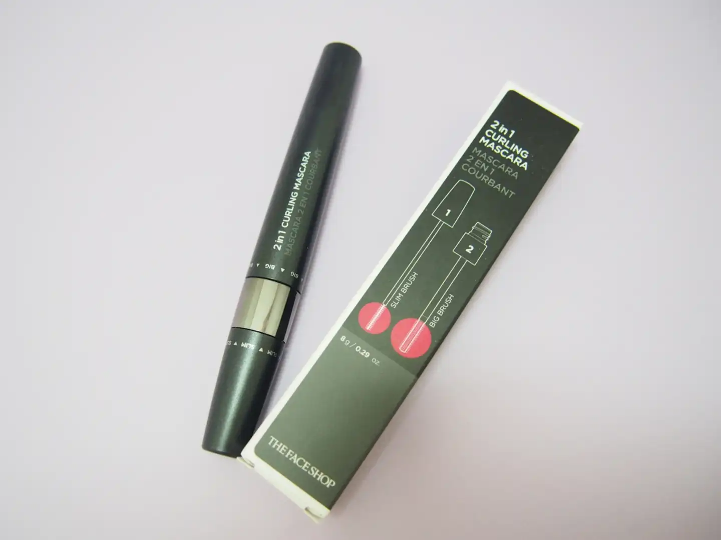 2 in 1 컬링 마스카라 [01호 블랙]