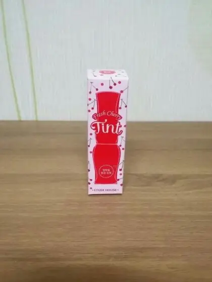 선택된 언니의파우치 리뷰 이미지 - [앵두알 맑은 틴트 (앵두알 레드)]
