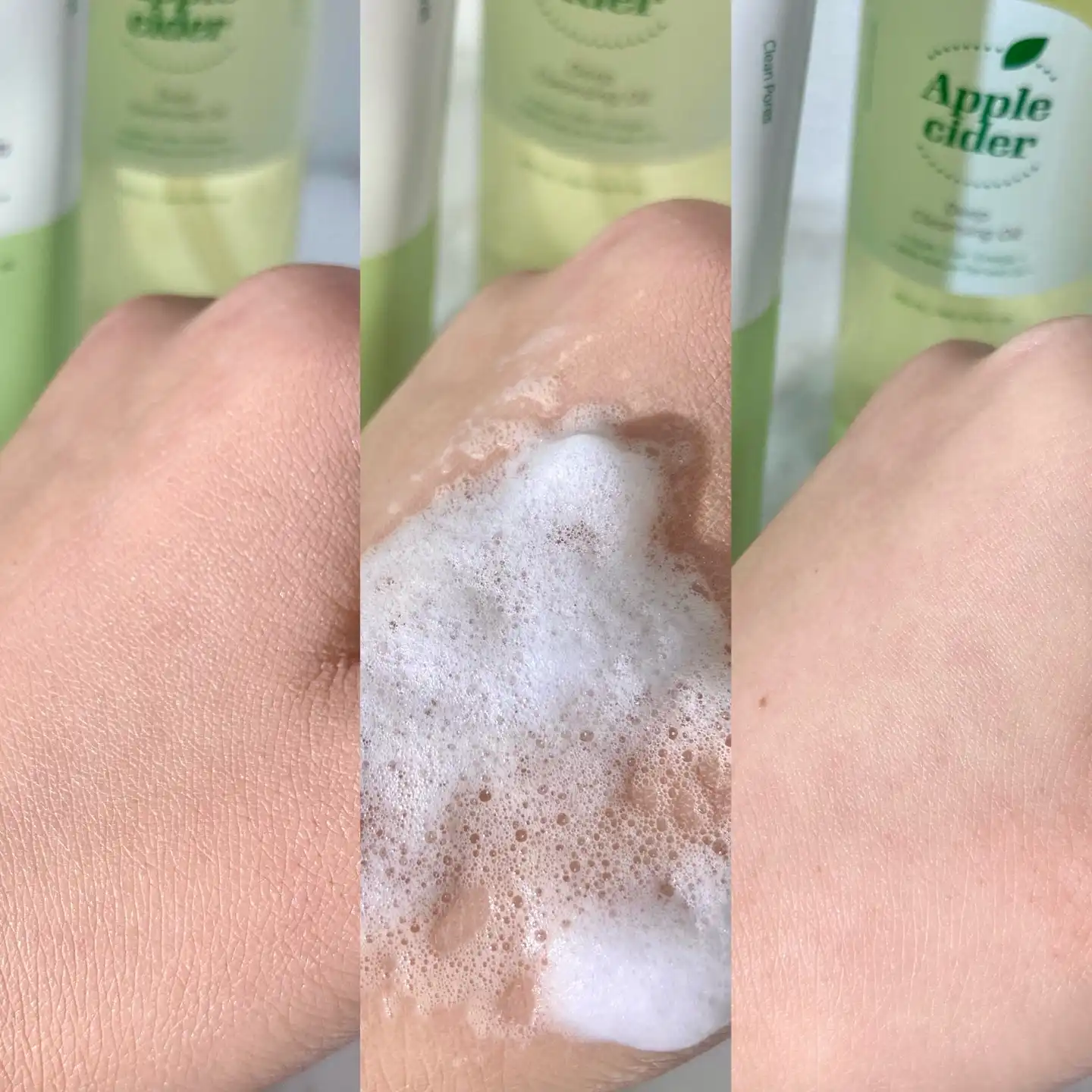 언니의파우치 리뷰 이미지 5 - [애플사이다 피에이치 약산성 밸런싱 클렌징 폼]