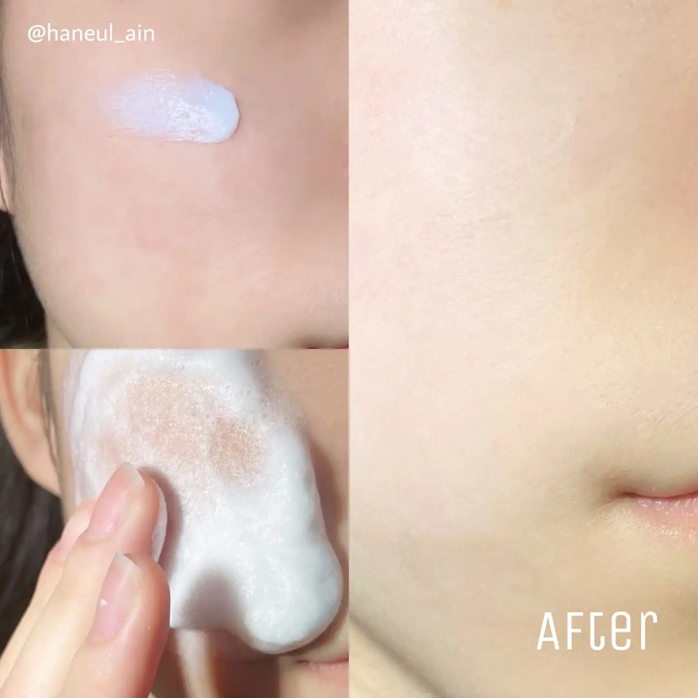 언니의파우치 리뷰 이미지 9 - [애플사이다 피에이치 약산성 밸런싱 클렌징 폼]