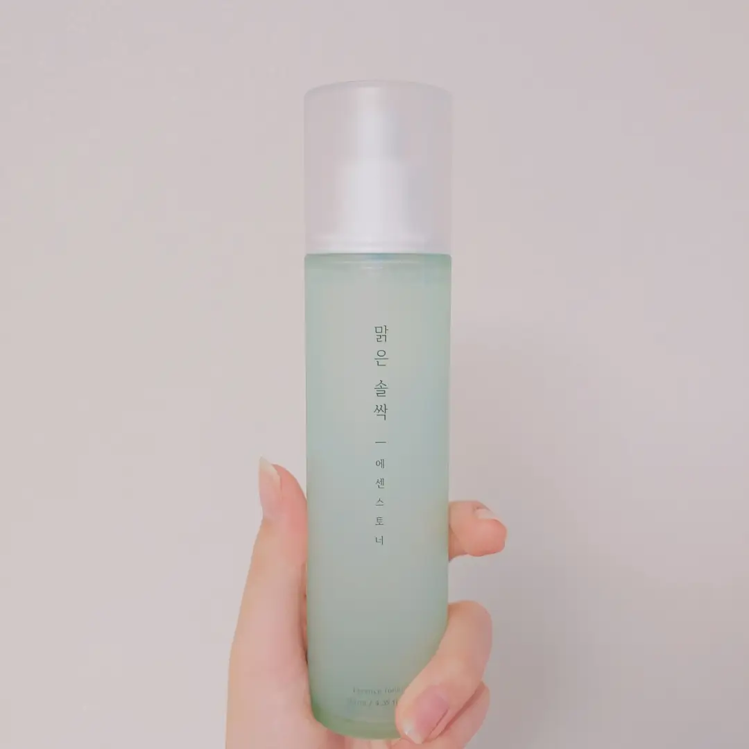 선택된 언니의파우치 리뷰 이미지 - [맑은 솔싹 에센스 토너]