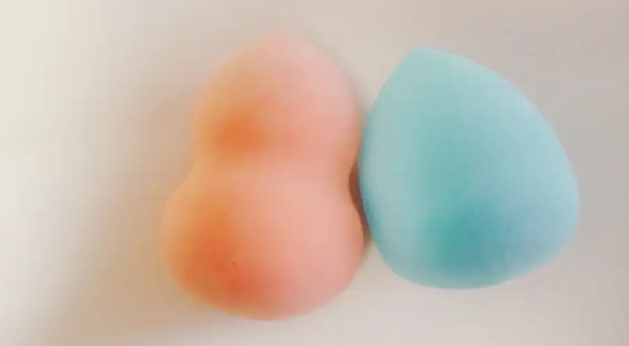 물방울형 화장퍼프