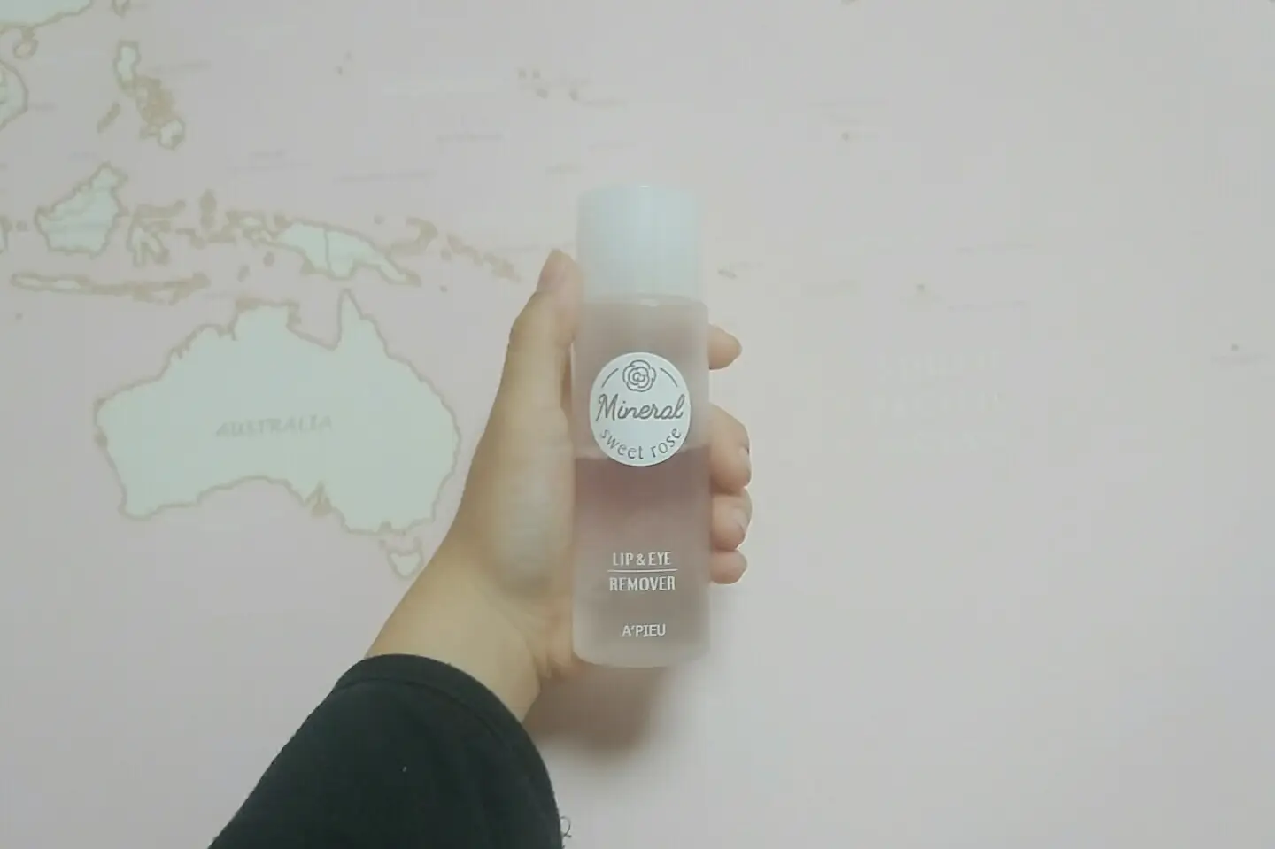 선택된 언니의파우치 리뷰 이미지 - [미네랄 립앤아이 메이크업 리무버 [스윗로즈]]