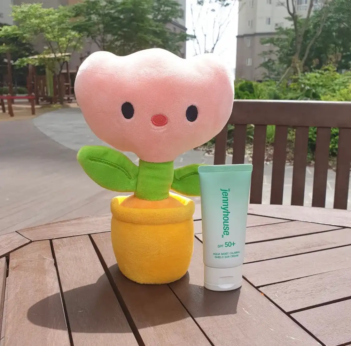 아쿠아 모이스트 쉴드 카밍 선크림