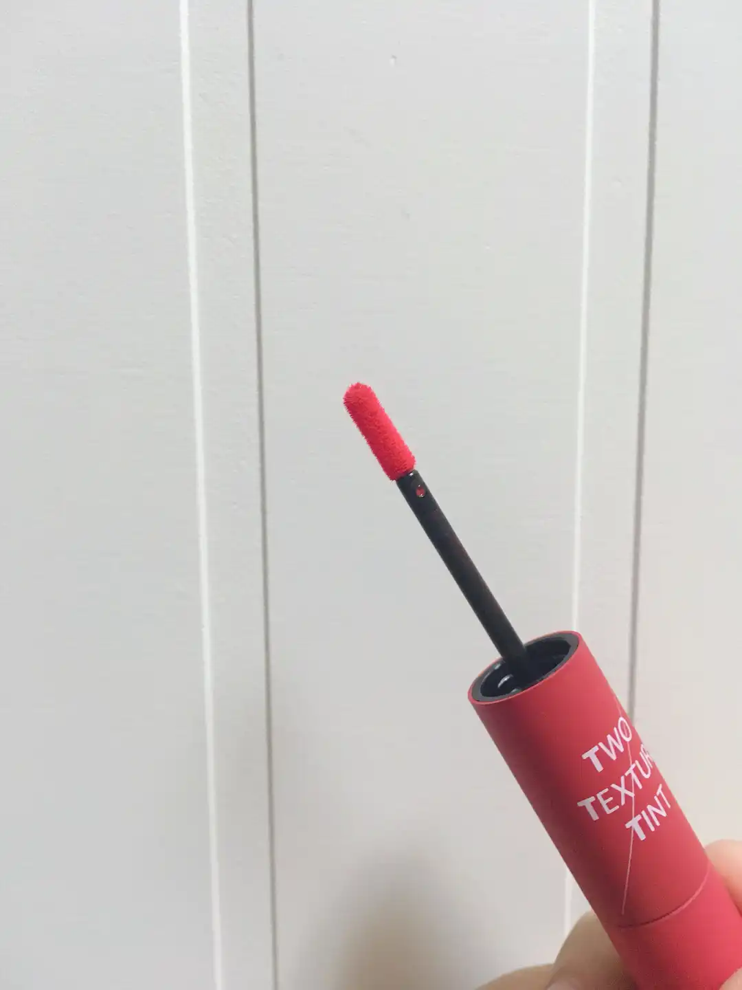 언니의파우치 리뷰 이미지 5 - [투 텍스처 틴트 [RD01 반반 레드 많이]]