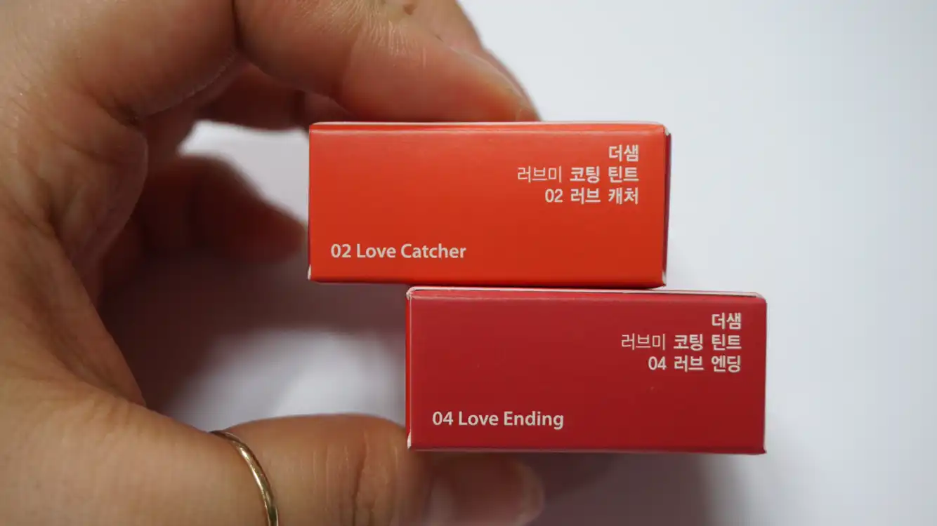 언니의파우치 리뷰 이미지 2 - [러브미 코팅 틴트 [02 러브캐처]]