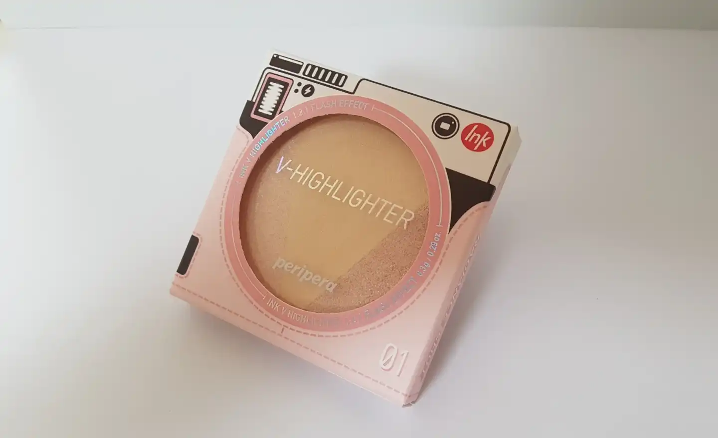 잉크 브이 하이라이터 [001 초근접영롱샷]