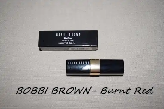 립칼라 번트 레드