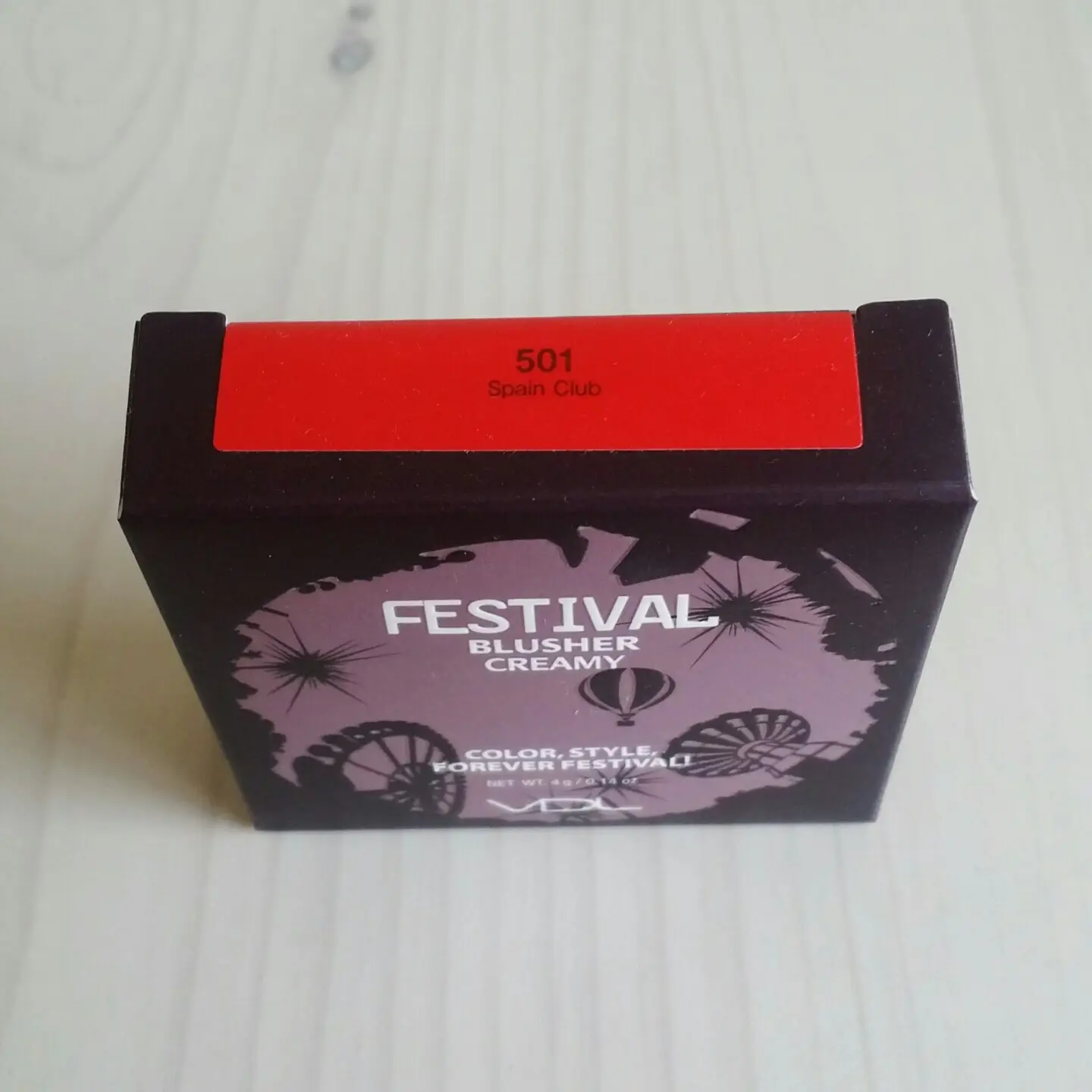 선택된 언니의파우치 리뷰 이미지 - [페스티벌 블러셔 크리미 [501 스페인 클럽]]