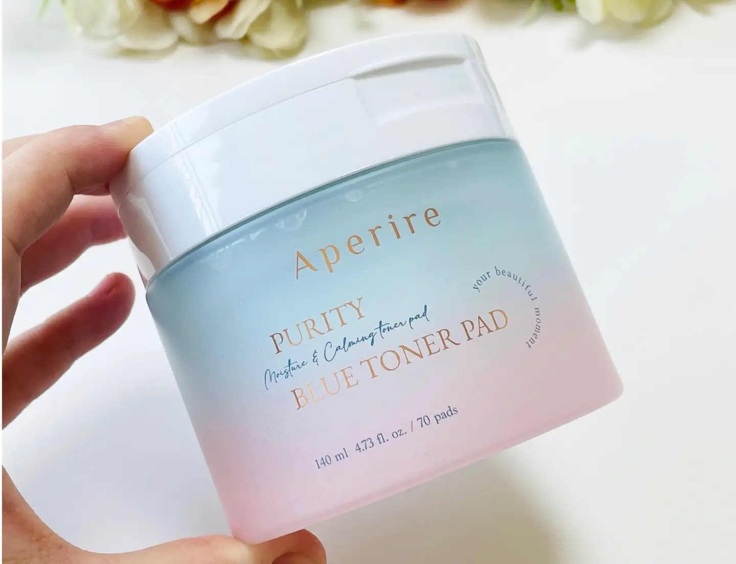 선택된 언니의파우치 리뷰 이미지 - [순수 블루 토너패드]