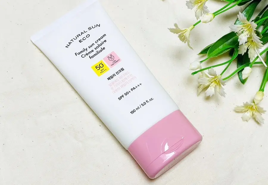 선택된 언니의파우치 리뷰 이미지 - [내추럴선 에코 패밀리 선크림]