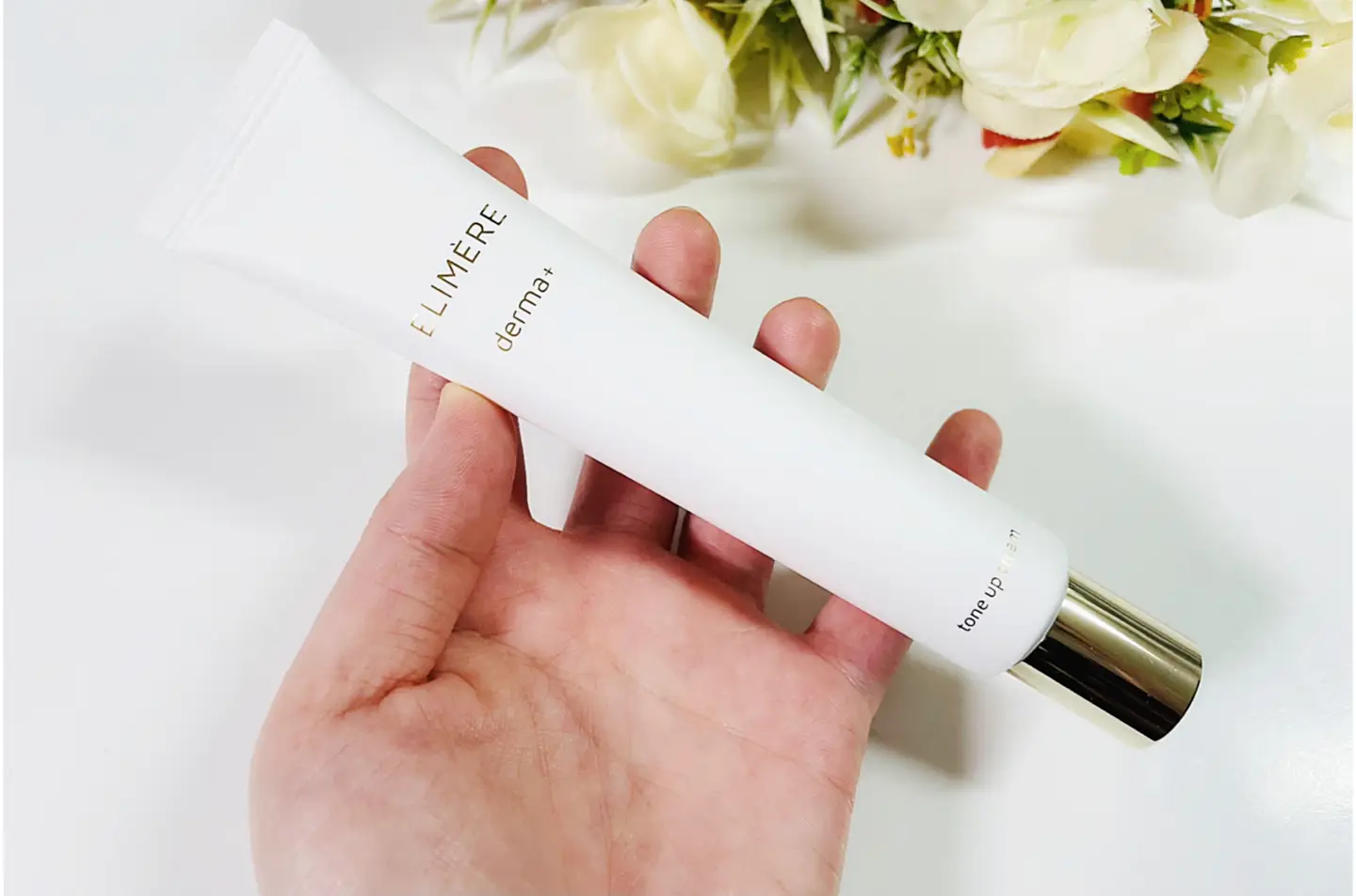 선택된 언니의파우치 리뷰 이미지 - [더마 미백 프라이머 톤업 크림]