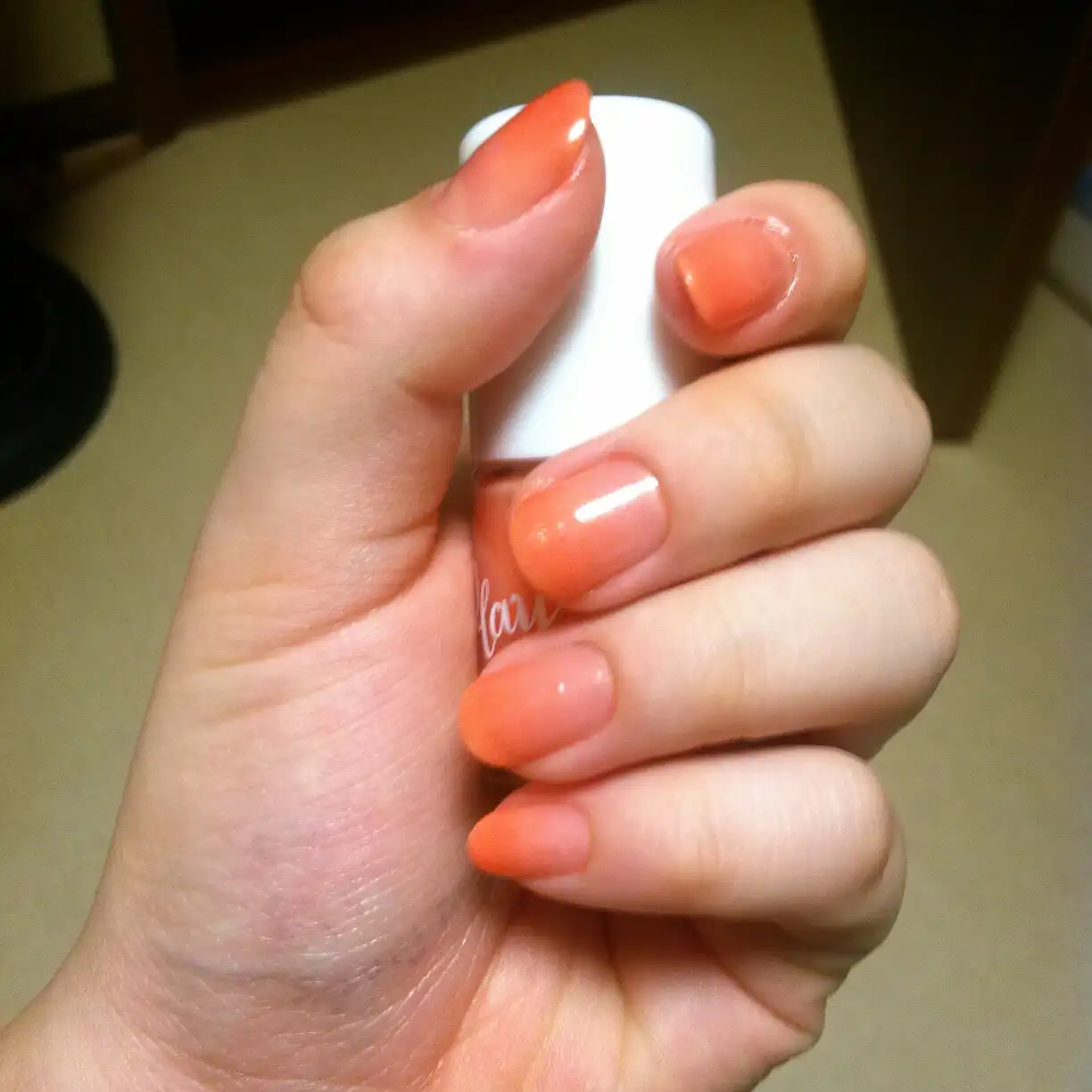 플레이 네일 [63 살구펄 시럽]