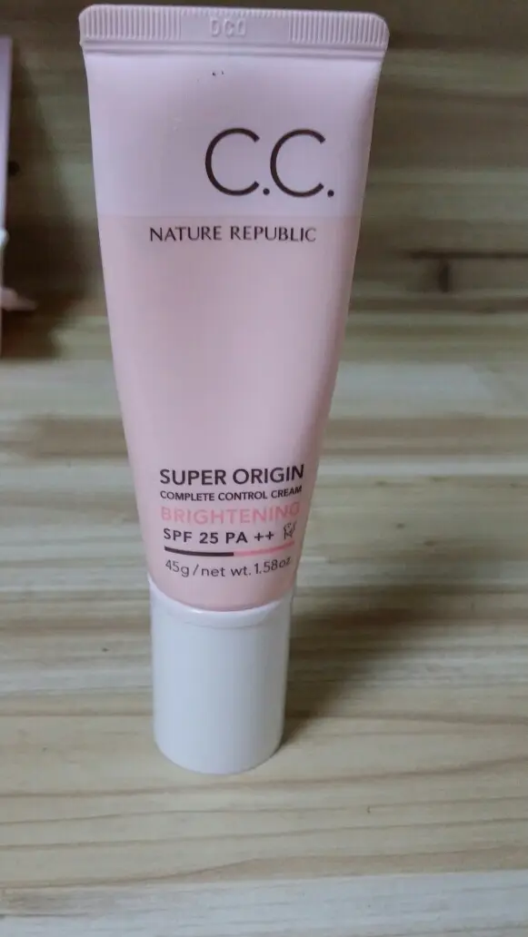 선택된 언니의파우치 리뷰 이미지 - [슈퍼 오리진 컴플리트 컨트롤 크림 SPF25 PA++ - 브라이트닝]