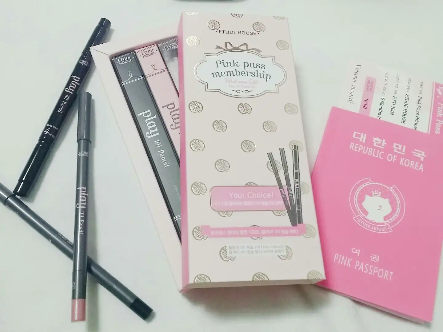 플레이 101 펜슬 [1호 크리미]