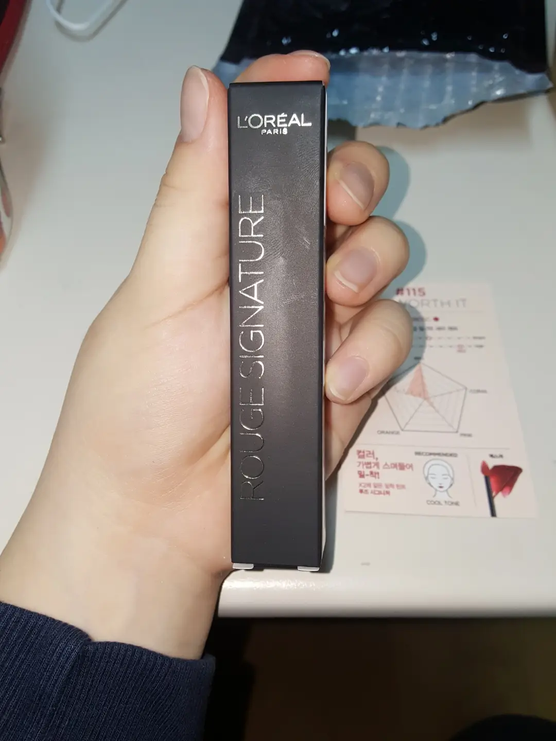 선택된 언니의파우치 리뷰 이미지 - [루즈 시그니처 [115 시그니처 쿨레드]]