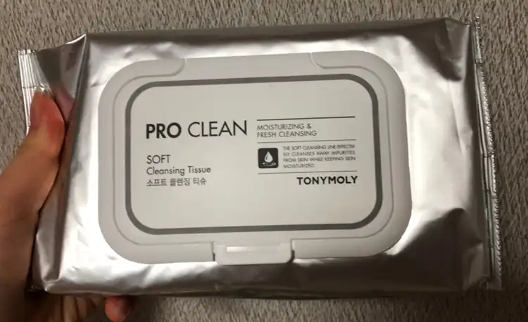 프로클린 소프트 클렌징티슈 50매