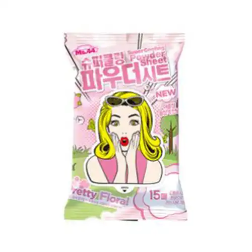 슈퍼 쿨링 파우더 시트 [프리티 플로럴 향]