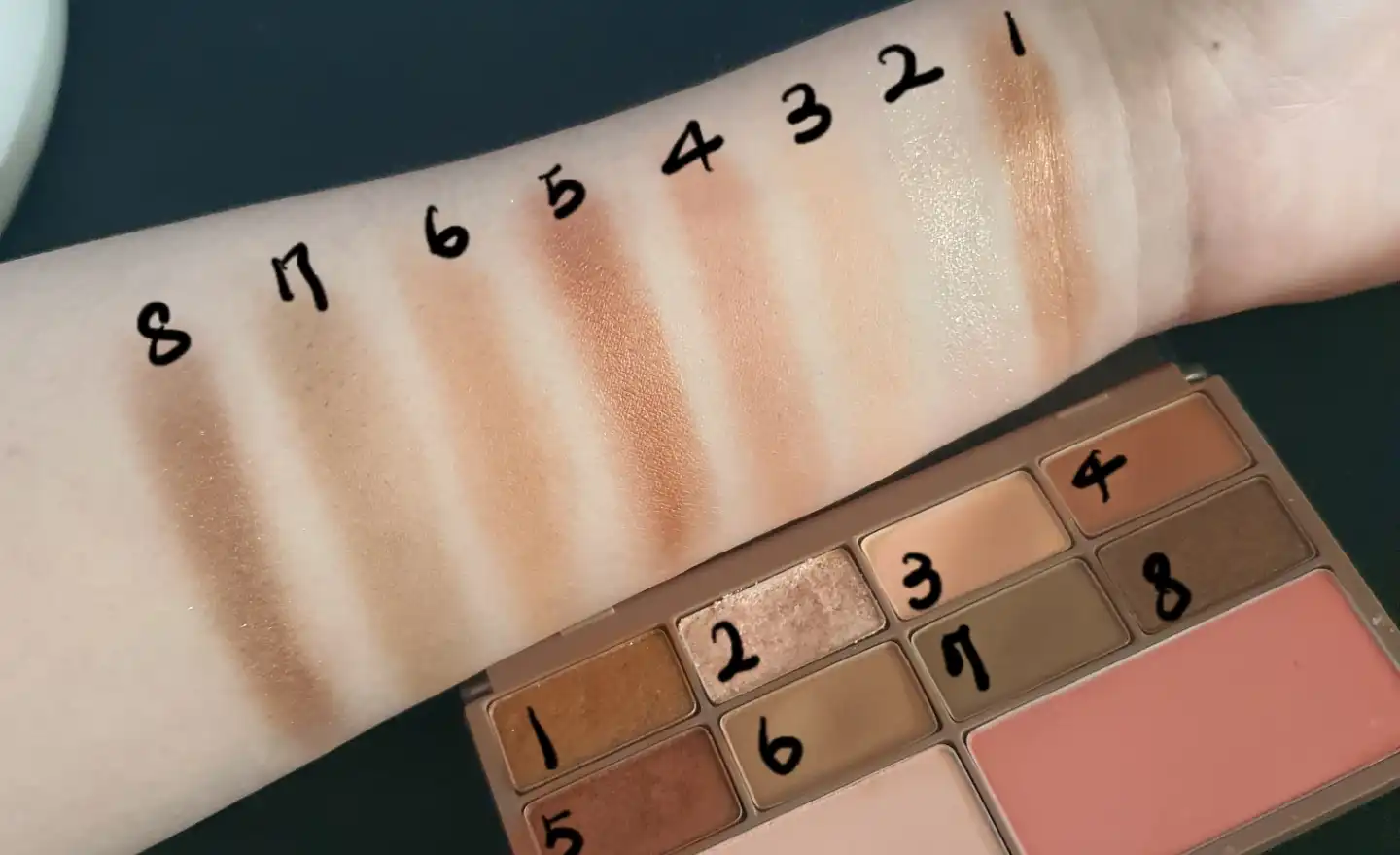 잉크 피팅 컬러 팔레트 [1호 비마이초콜릿]