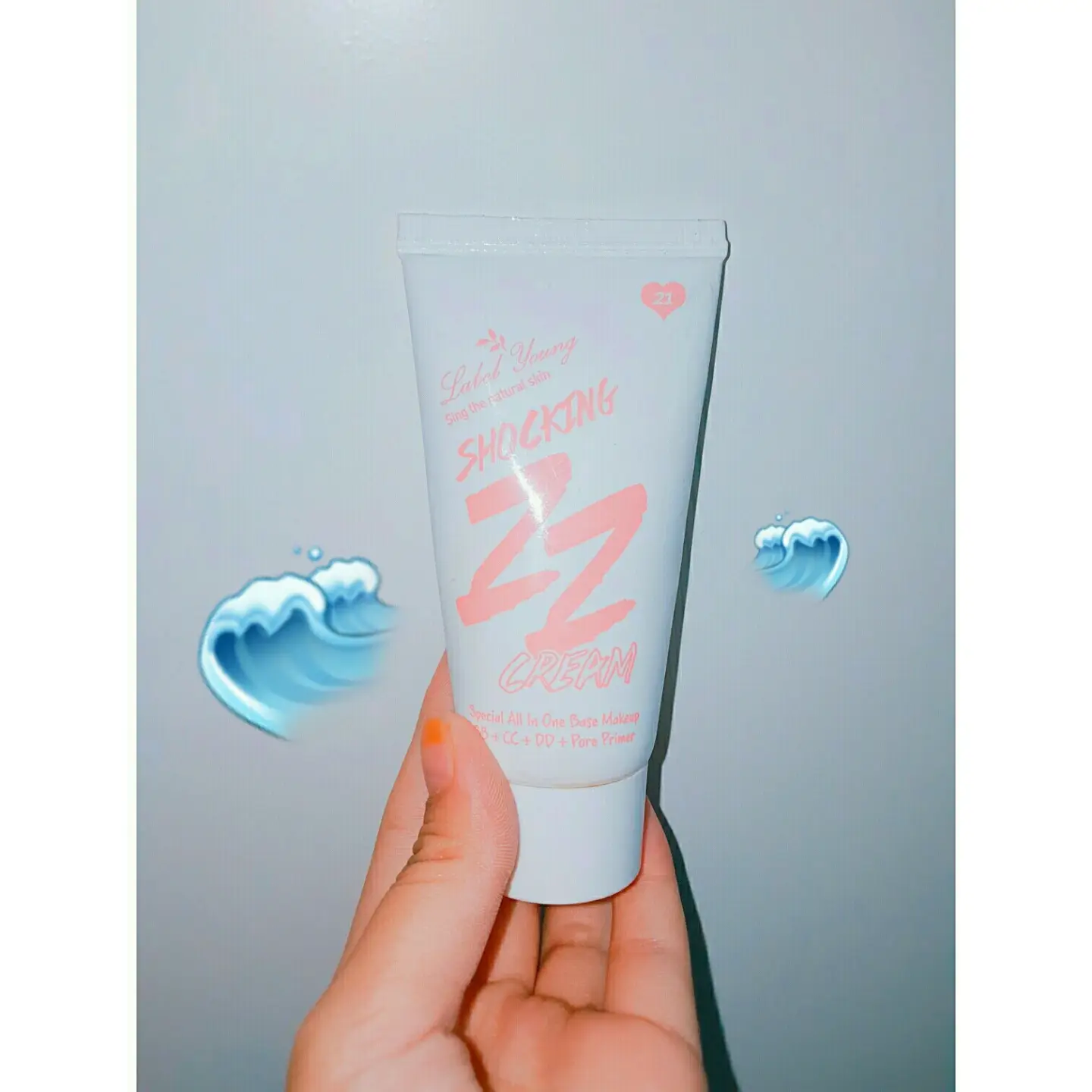 선택된 언니의파우치 리뷰 이미지 - [쇼킹Zz크림 21호 화사한 베이지]