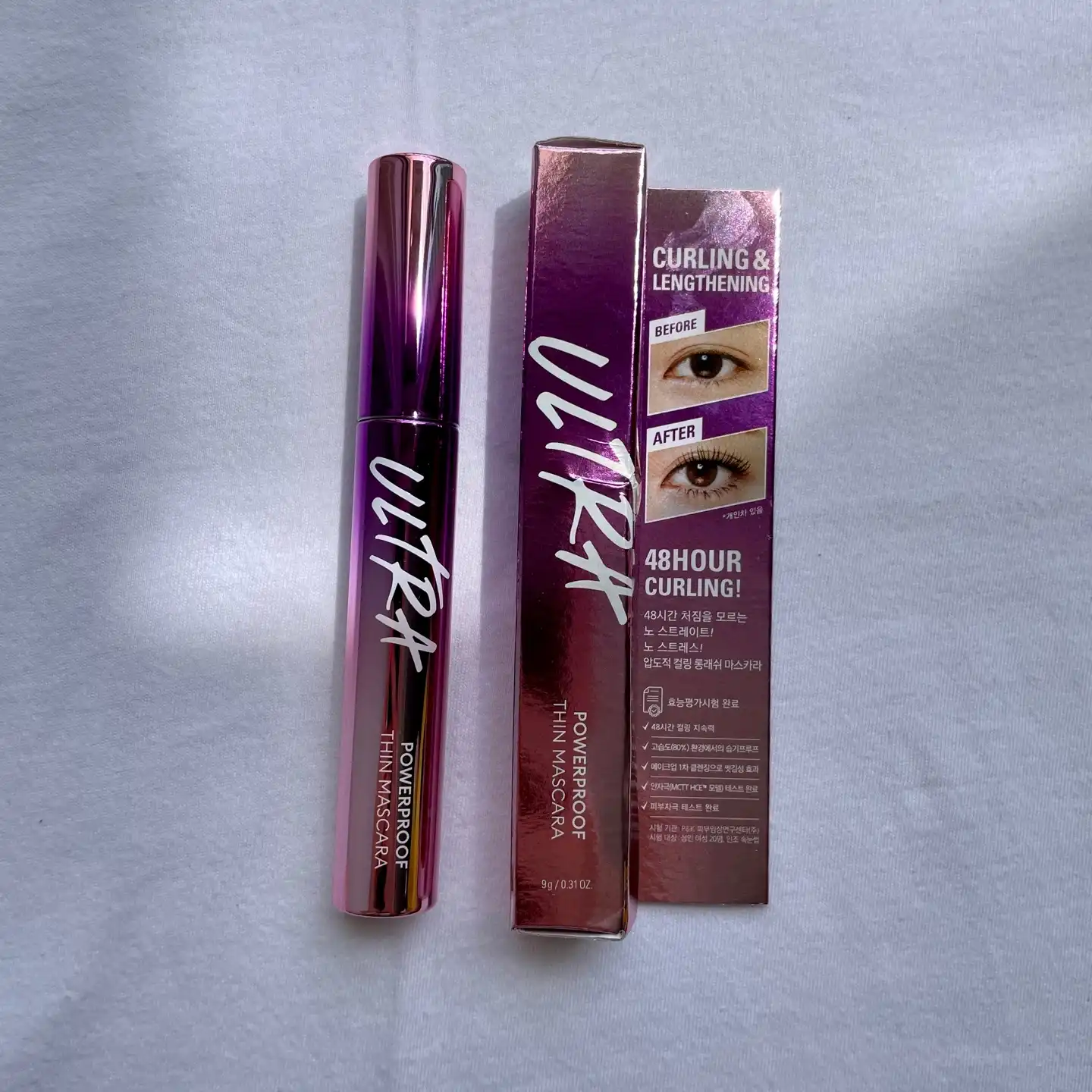 울트라 파워프루프 씬 마스카라 [컬 업 롱래쉬]