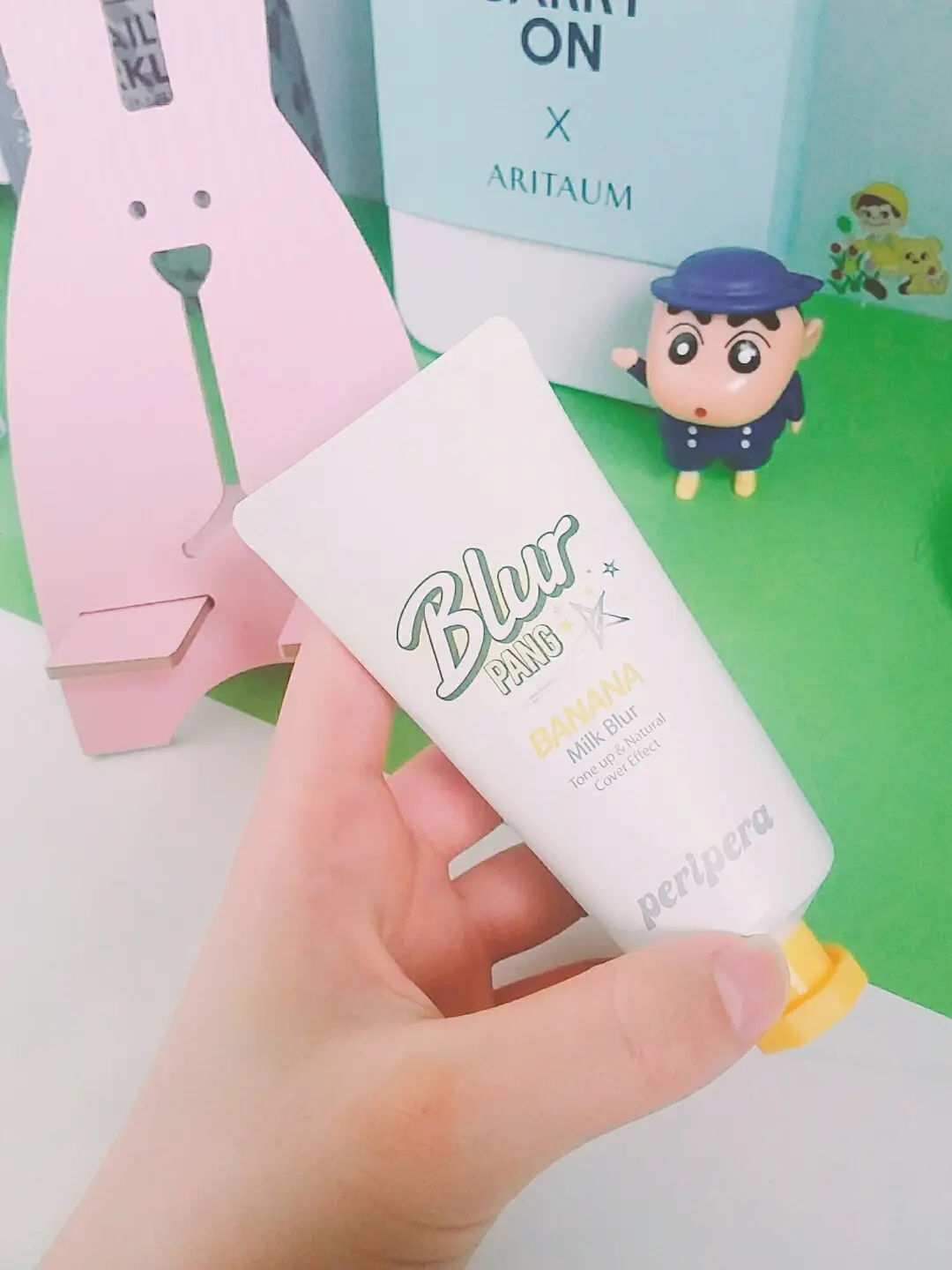 선택된 언니의파우치 리뷰 이미지 - [페리페라 블러팡 [바나나밀크블러]]
