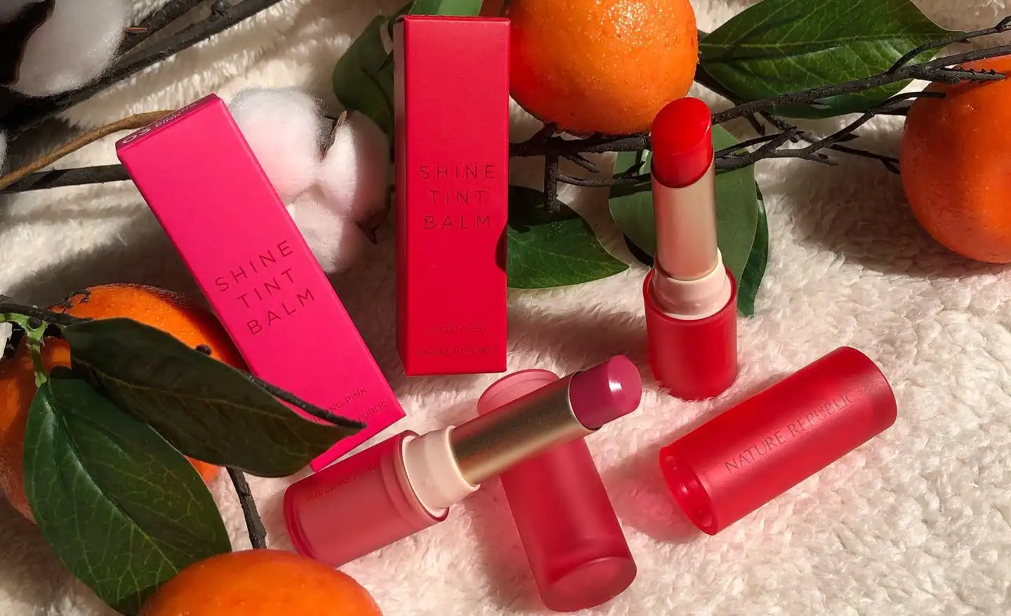 바이플라워 샤인 틴트밤 [02 체리레드]