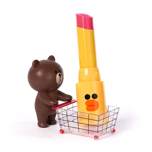 라인프렌즈 에디션 글로시 립루즈 (GPK01 플라워돌)