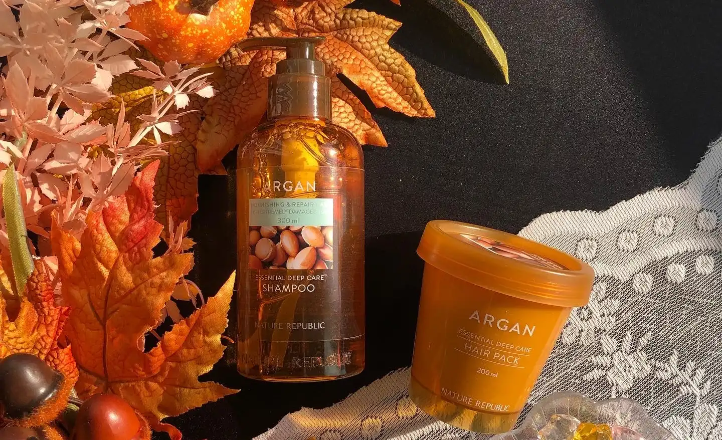 아르간 에센셜 딥 케어 헤어팩