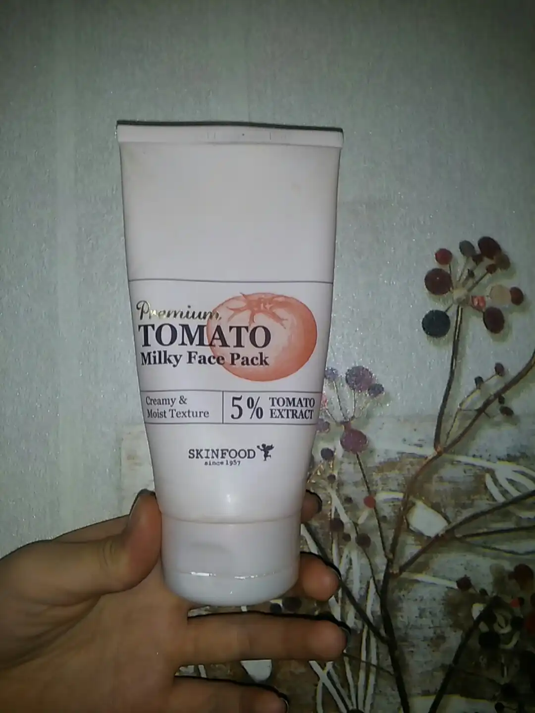 프리미엄 토마토 뽀얀 민낯 팩