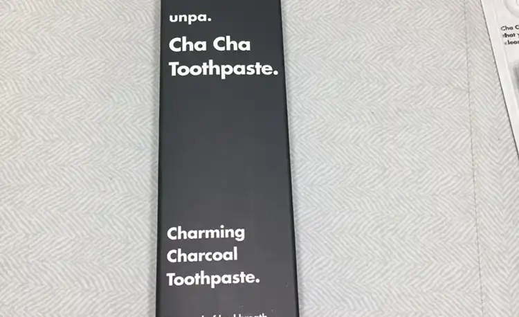 언파 차차 치약 블랙 