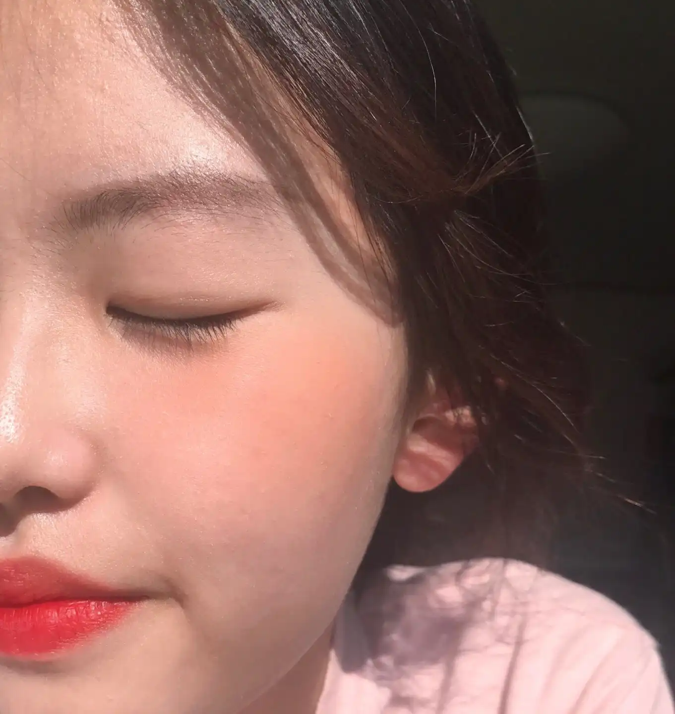 언니의파우치 리뷰 이미지 9 - [체크 젤리 블러셔 [5호 애플레드]]