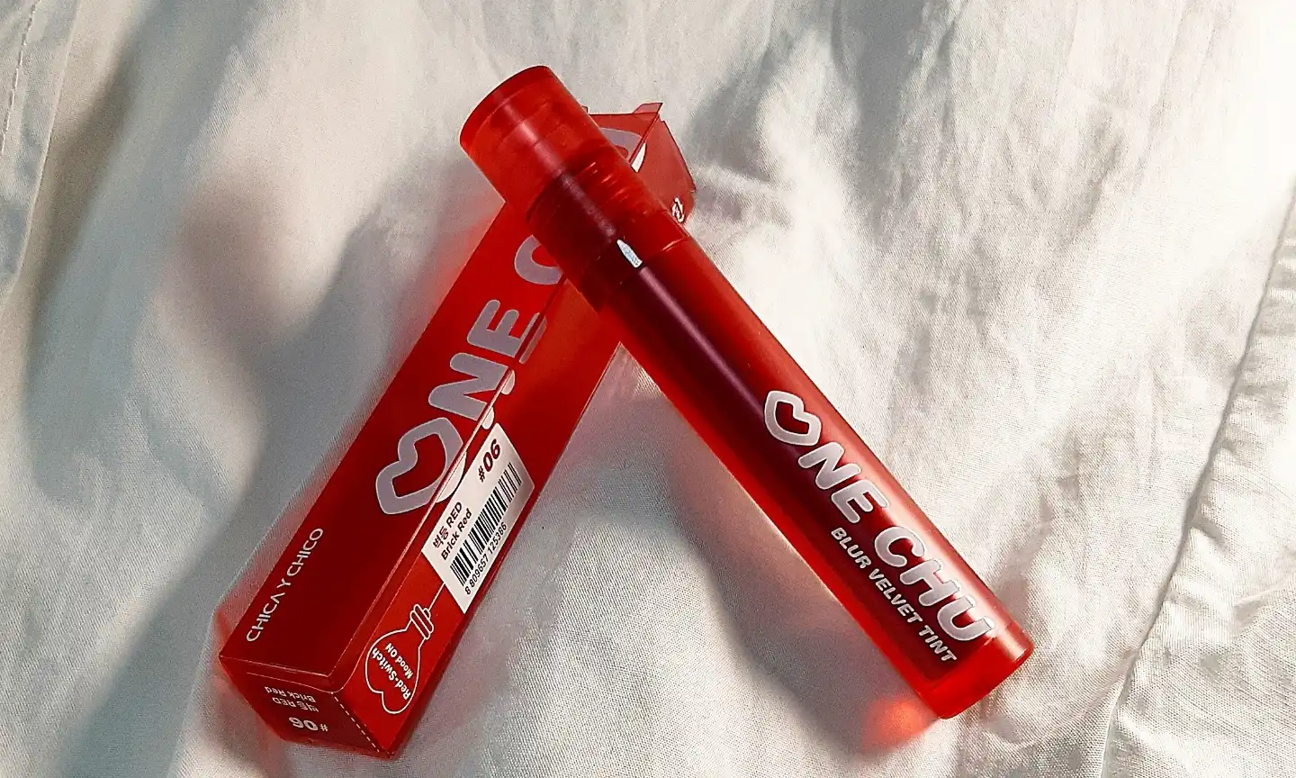 원츄 블러벨벳 틴트 [6호 벽등 레드]