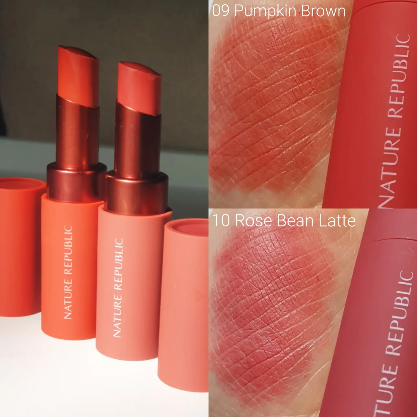 선택된 언니의파우치 리뷰 이미지 - [리얼 매트 립스틱 [09 펌킨 브라운]]