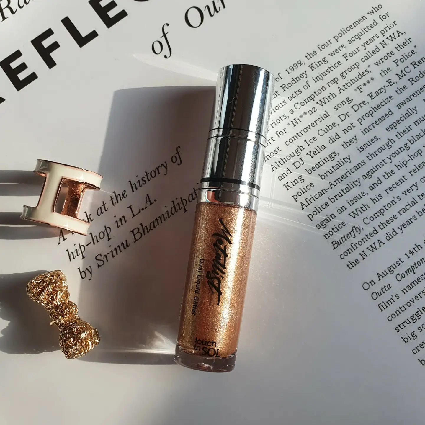 선택된 언니의파우치 리뷰 이미지 - [메탈리스트 듀얼 리퀴드 글리터 [4호 키튼 플래시]]