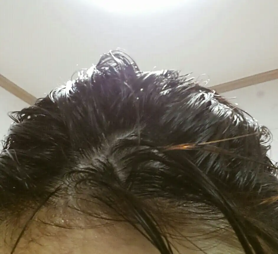 언니의파우치 리뷰 이미지 5 - [원더 컬러 헤어크림 7C 초코브라운]