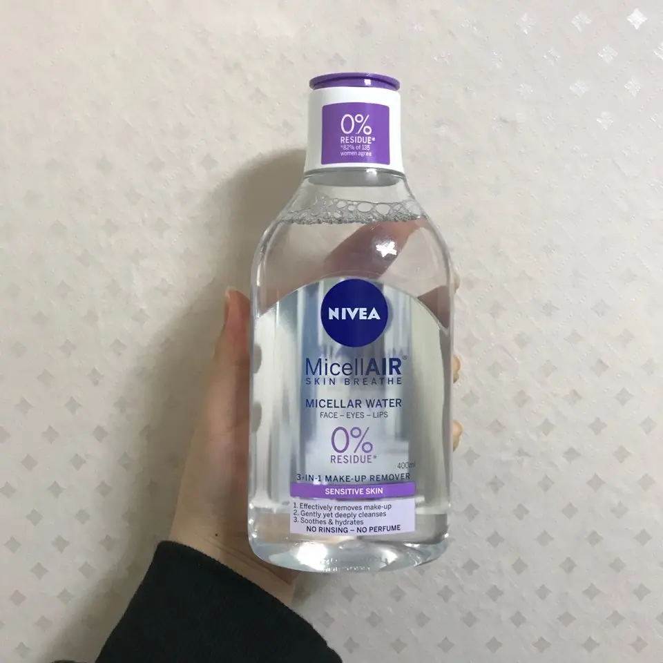 선택된 언니의파우치 리뷰 이미지 - [센서티브 미셀라 에어 클렌징 워터]