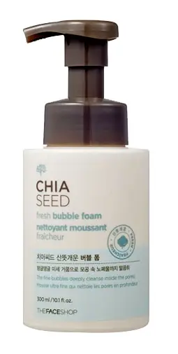 선택된 언니의파우치 리뷰 이미지 - [치아씨드 산뜻 개운 버블폼]