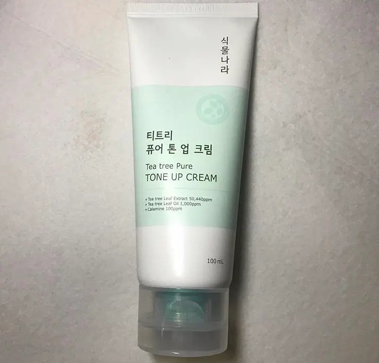 선택된 언니의파우치 리뷰 이미지 - [티트리 퓨어 톤업크림]