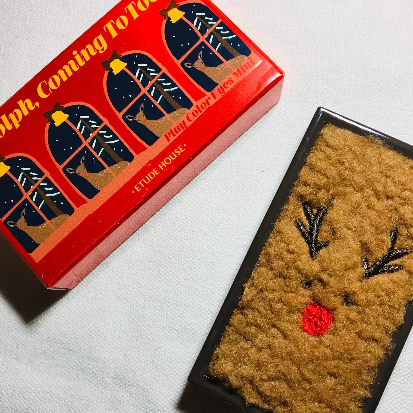 선택된 언니의파우치 리뷰 이미지 - [루돌프 커밍 투 타운 플레이 컬러 아이즈 미니 [#1 빨간코 루돌프]]